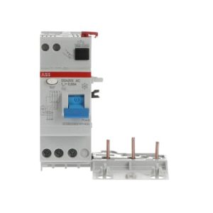 DDA203 AC/0,03– ABB, Bloc de dispositif à courant résiduel 3P - 30 mA - 25 A - Type AC
