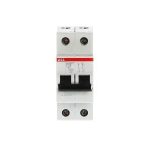 SH202T-C - ABB, Disjoncteur miniature  2P - C - (AC) 3 kA