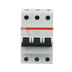 SH202T-C – ABB, Disjoncteur miniature  3P - C - (CA) 3 kA